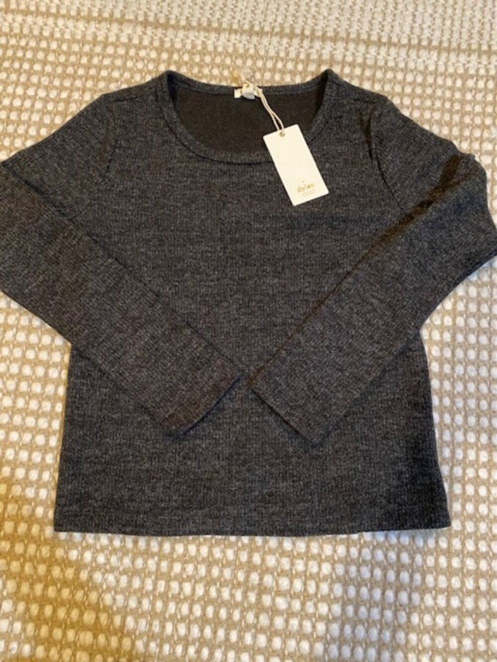 Dylan Black Crew Neck Sweater - Size Small